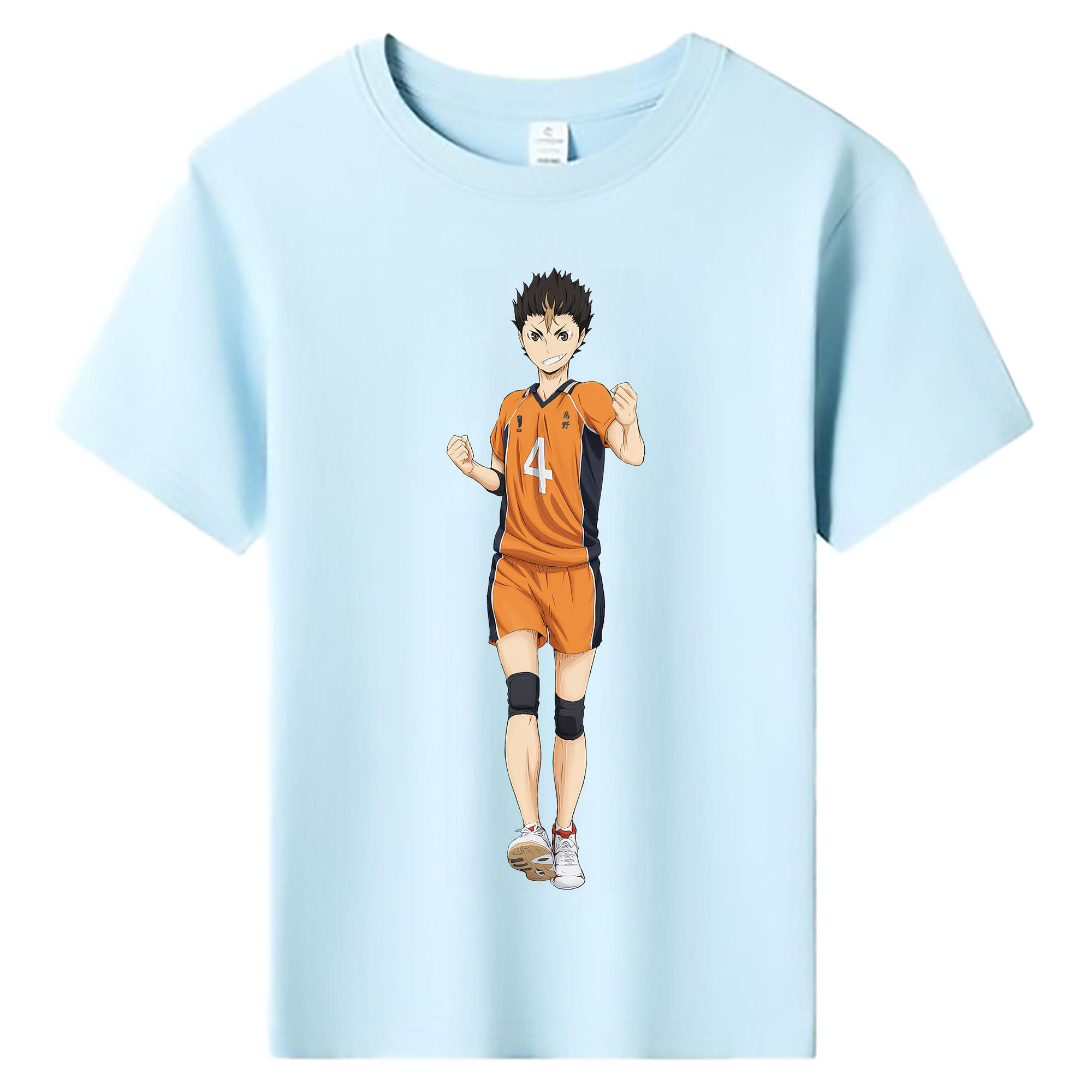 （画像用） ハイキュー!! Haikyu!! 綿100％キッズTシャツ（フロントプリント）